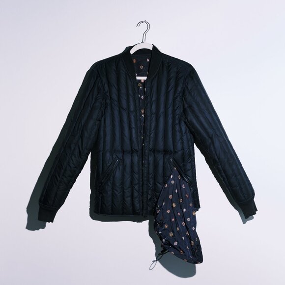 Kenzo Reversible Puffer Jacket – Blue Paisley (Size S/M) - Picture 6 of 8